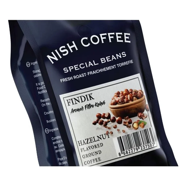 Nish Fındık Aromalı Filtre Kahve 250 gr - Görsel 2