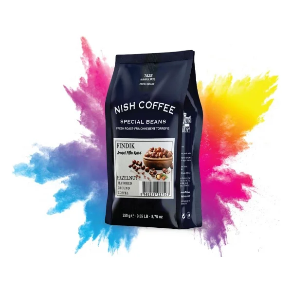 Nish Fındık Aromalı Filtre Kahve 250 gr - Görsel 5