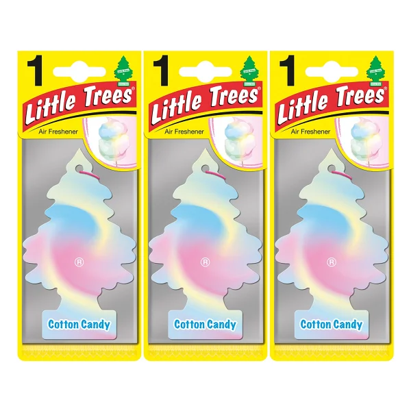 Little Trees Cotton Candy 3 Adet Araba Kokusu - Görsel 2