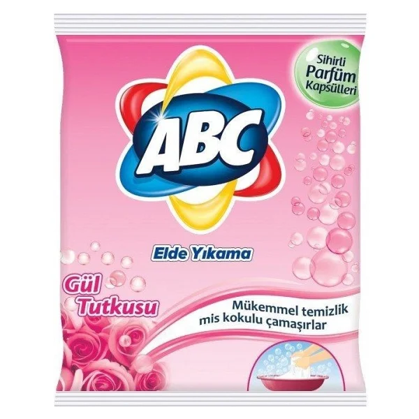 ABC Gül Tutkusu Elde Yıkama 600 gr Toz Deterjan - Görsel 2