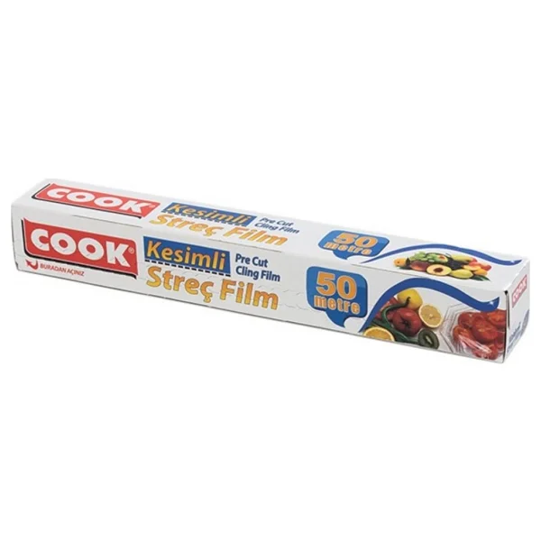 Cook Kesimli 30 cm x 50 m Streç Film Folyo - Görsel 2
