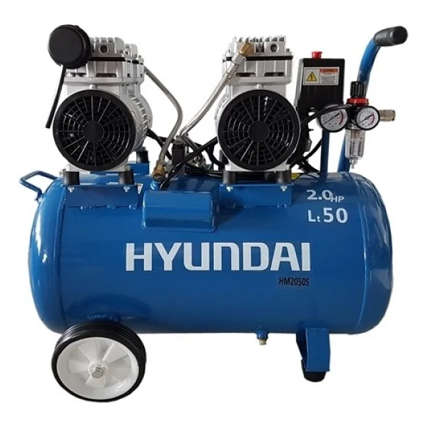 Hyundai HM2550S 1100 W 50 lt Sessiz Yağsız Hava Kompresörü - Görsel 5