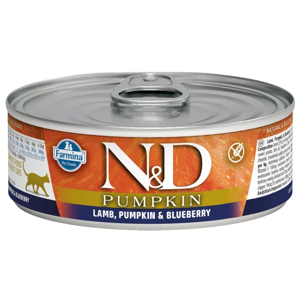 N&D Pumpkın Tahılsız 80 gr Yetişkin Yaş Kedi Maması - Görsel 4
