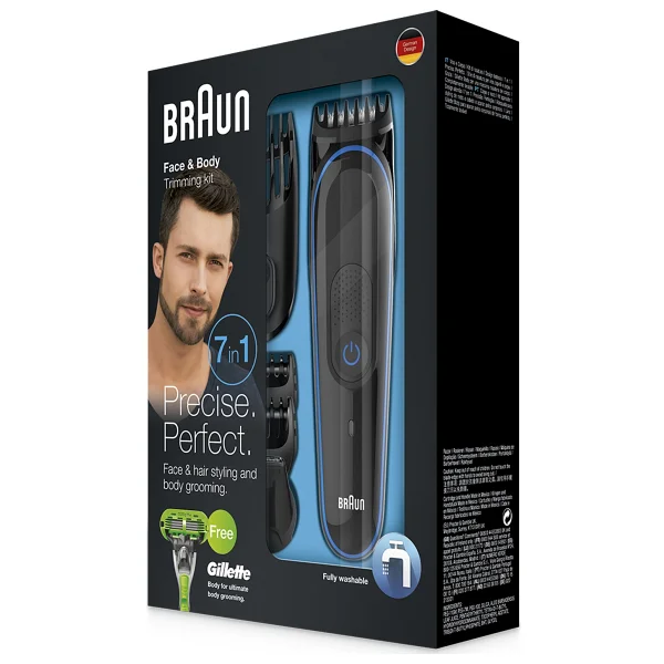 Braun MGK3040 7'si 1 Arada Erkek Bakım Seti - Görsel 6