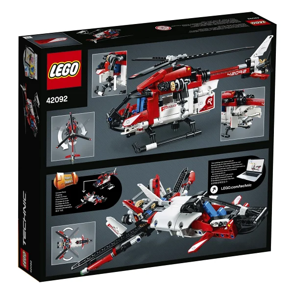 Lego 42092 Technic Kurtarma Helikopteri - Görsel 4