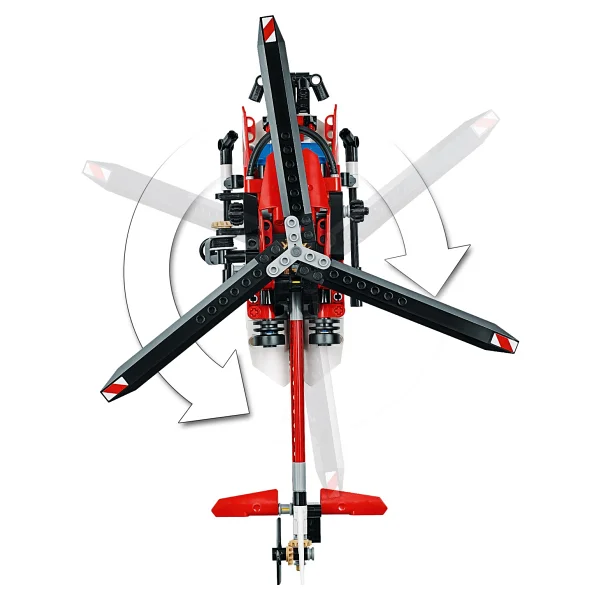 Lego 42092 Technic Kurtarma Helikopteri - Görsel 5