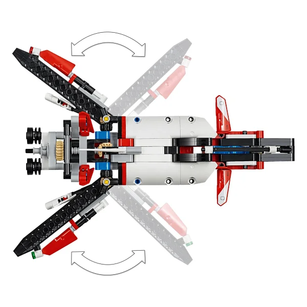 Lego 42092 Technic Kurtarma Helikopteri - Görsel 6