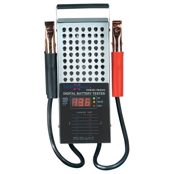 Pi İthalat Akü Dolum Test Cihazı Dijital 6/12V 125A - Technomax - Görsel 2