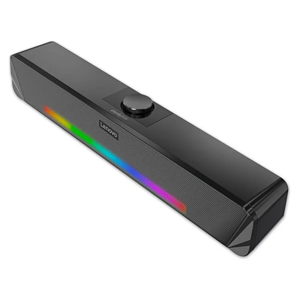 Lenovo Thinkplus Masaüstü Bluetooth Aux Soundbar Hoparlör Rgb Işıklı Ts33-B-Ambalaj Hasarlı (Sıfır Kondisyonda) - Görsel 5