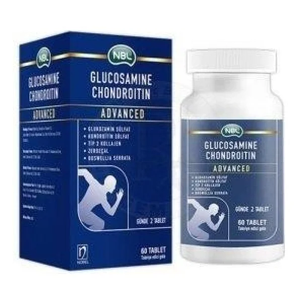NBL Glucosamine Chondroitin Advanced 60 Tablet - Görsel 4