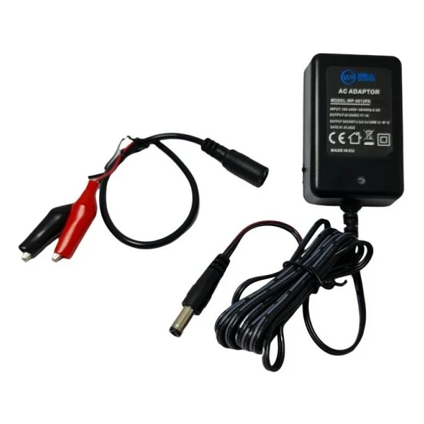 WellPower 6V-12V 1Amper Akü-Batarya Şarj Adaptörü WP-0612P - Görsel 3