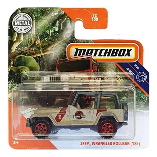 Matchbox Jeep Wrangler Rollbar (18#) - Görsel 5