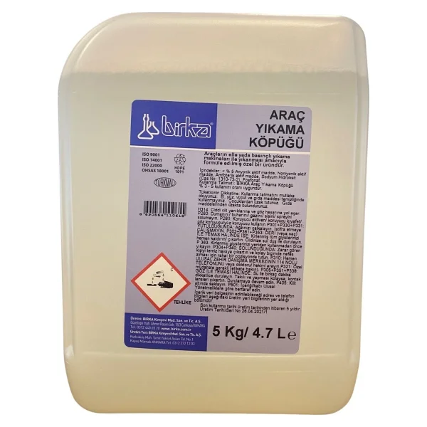 Birka Araç Yıkama Köpüğü 5 Kg. x 4 Adet - Görsel 2