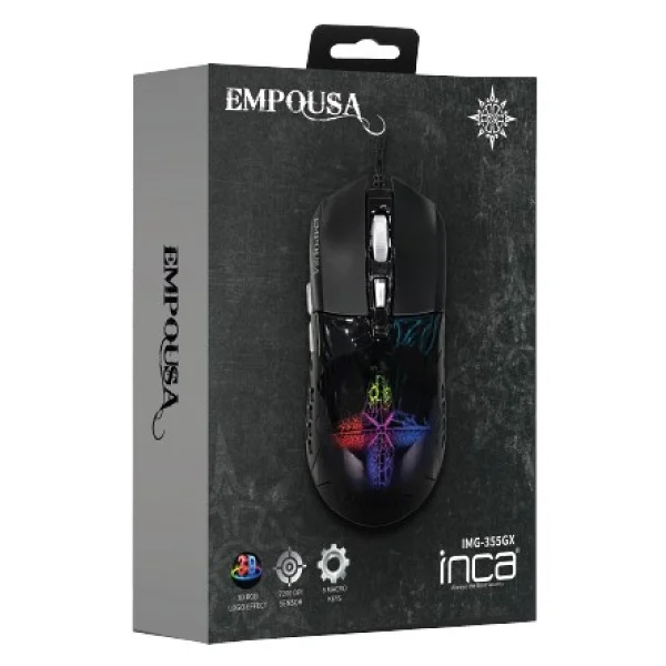 Inca IMG-355GX Optik Kablolu Oyuncu Mouse - Görsel 4