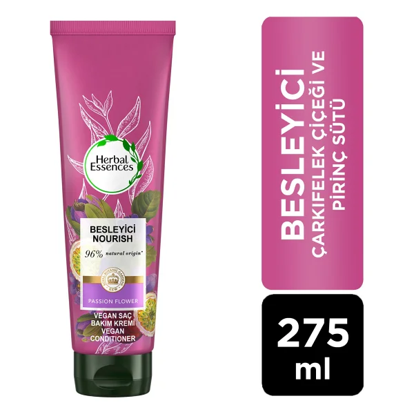 Herbal Essences Besleyici Çarkıfelek Çiçeği ve Pirinç Sütü 275 ml Saç Kremi - Görsel 10