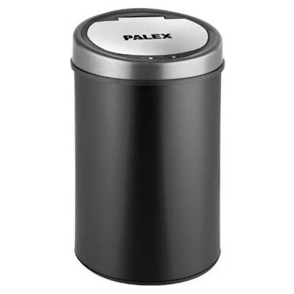 Palex Sensörlü Şarzlı 22 Litre Siyah Çöp Kovası - 1 - Görsel 4