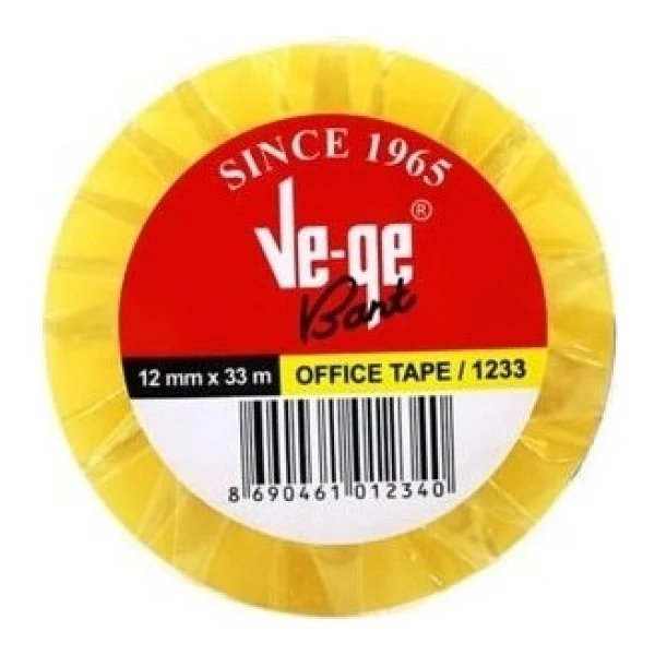 Ve-Ge 12 Li Paket Vege Bant Offıce Eto Tape Tower 12X33 - Görsel 2