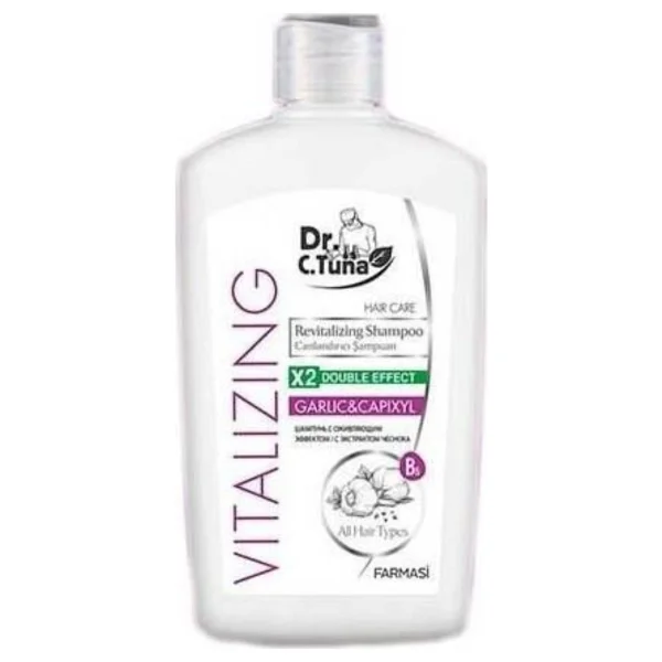 Farmasi Dr.C.Tuna Vitalizing Canlandırıcı Sarımsaklı Şampuan 500 ml 2 Adet - Görsel 2