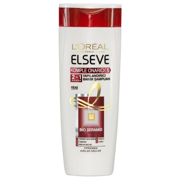 L'Oreal Paris Elseve Komple Onarıcı 5 Yapılandırıcı 400 ml Şampuan - Görsel 2