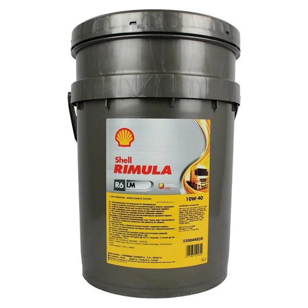 Shell Rimula R6 LM 10W-40 20 lt Motor Yağı - Görsel 4