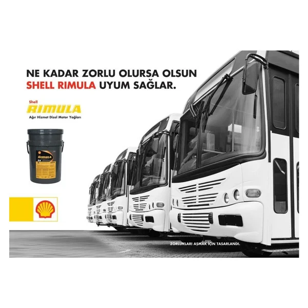 Shell Rimula R6 LM 10W-40 20 lt Motor Yağı - Görsel 3