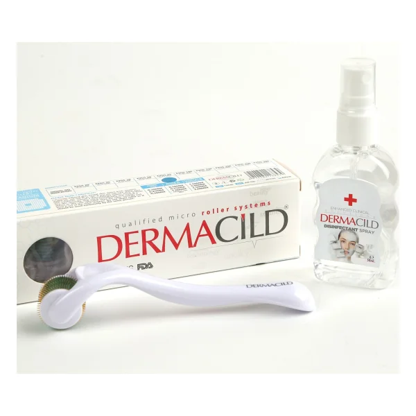 Dermacild Titanyum Dermaroller 540 İğne 0,25mm - Görsel 2