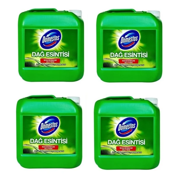Domestos Çamaşır Suyu Dağ Esintisi 3.5 kg X 4' lü - 3,5 kg - Görsel 2