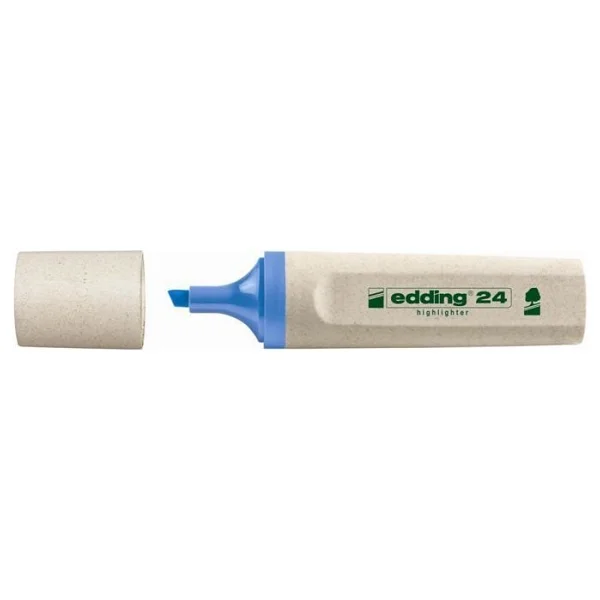 Edding 24 Ecoline Mavi Fosforlu Kalem - Görsel 4