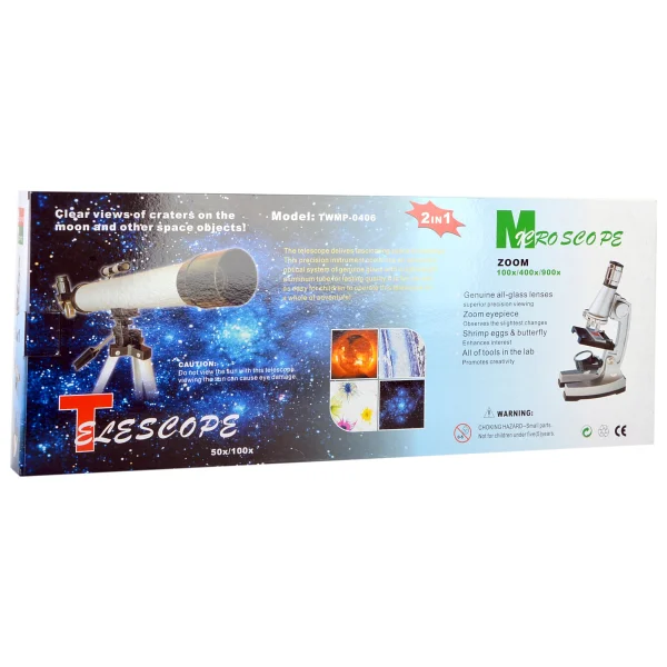 Zoomex Twmp-0406 Teleskop Ve Mikroskop - Ücretsiz Kargo - Görsel 3