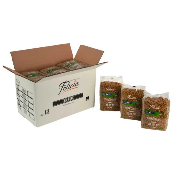 Felicia Tavuk Etli 1 kg Yetişkin Kedi Maması - Açık Paket - Görsel 4