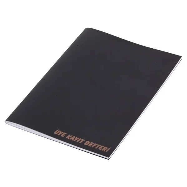Gülpaş Üye Kayıt Defteri Plastik Kapak 40 Yaprak 20x28 - Görsel 2