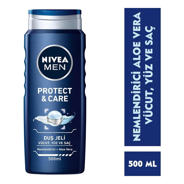Nivea Men Protect & Care 500 ml Duş Jeli - Görsel 3