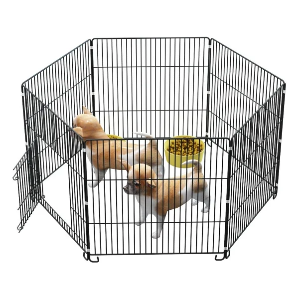 ARSPOLO Katlanır Metal Köpek Oyun Alanı , Evcil Hayvan Oyun Alanı , Köpek Çiti , Tavşan Çiti 60x54 Cm - Görsel 2