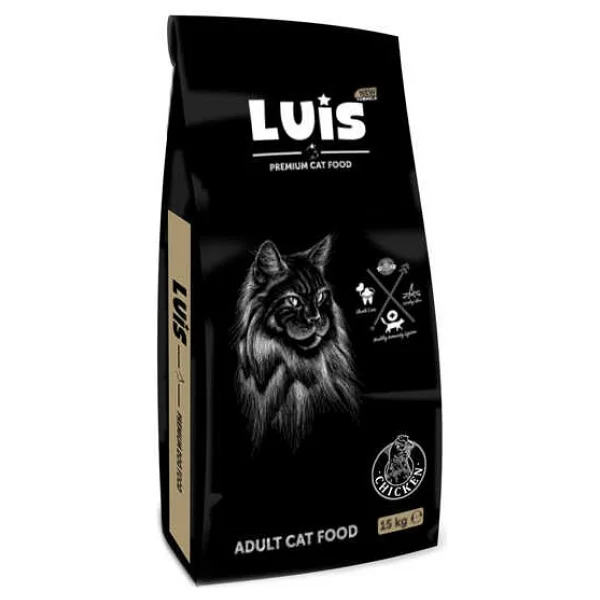Luis Tavuklu 15 kg Yetişkin Kuru Kedi Maması - Görsel 6