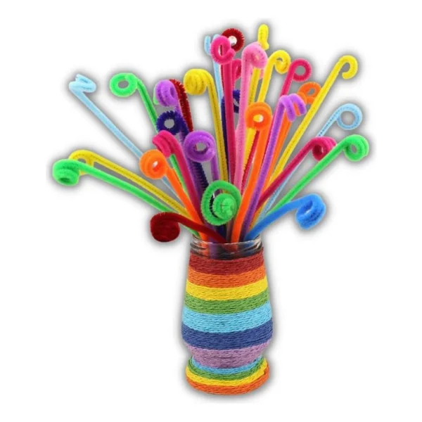 Şönil Renkli 30 cm 25'li 1 Paket Ticon 30 cm Renkli Şönil 25 Li 1 Paket - Karışık-Çok Renkli - Standart - Görsel 2
