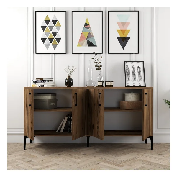 Variant Mobilya Variant Kiev 160CM Konsol - Ceviz / Ceviz - 78 x 160 x 35 cm - Görsel 2