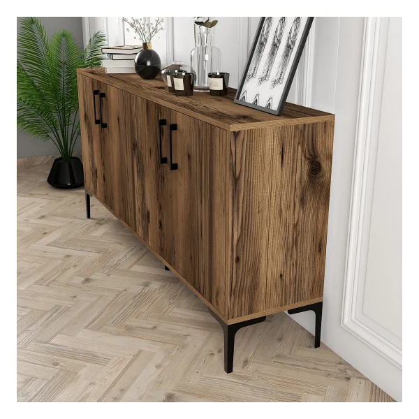 Variant Mobilya Variant Kiev 160CM Konsol - Ceviz / Ceviz - 78 x 160 x 35 cm - Görsel 4