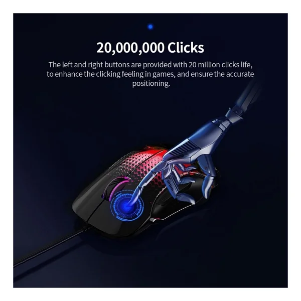 Ajazz AJ358 Kablolu Optik Oyuncu Mouse - Görsel 3