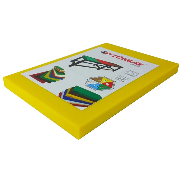 Türkay Polietilen Kırmızı Kesim Tahtası 50x30x2 cm - Görsel 7