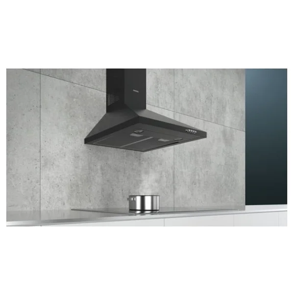 Siemens LC64PCC60T Siyah Duvar Tipi Davlumbaz - Görsel 5
