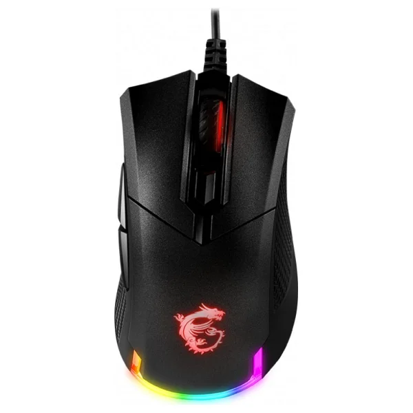 MSI Clutch GM50 RGB Ergonomik Optik Kablolu Oyuncu Mouse - Görsel 4