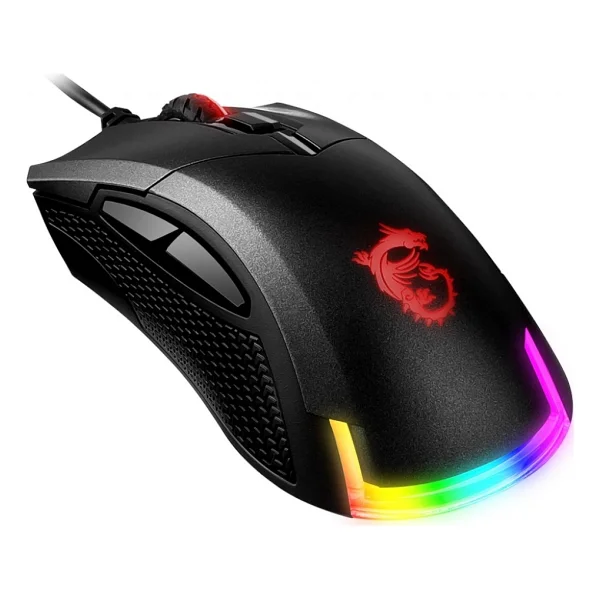 MSI Clutch GM50 RGB Ergonomik Optik Kablolu Oyuncu Mouse - Görsel 2