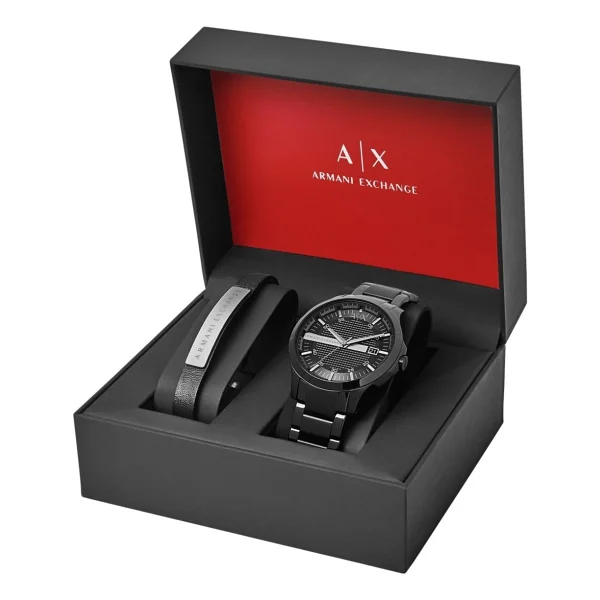 Armani Exchange AX7101 Erkek Kol Saati ve Bileklik Seti - Görsel 8