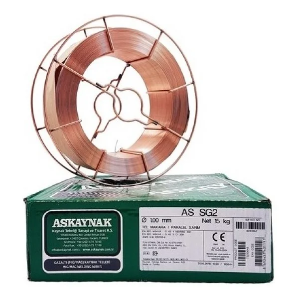 Askaynak Gazaltı Kaynak Teli Sg2 1,00 mm - Görsel 3