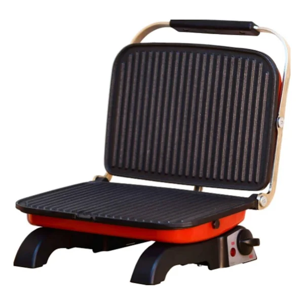Tuğra Döküm Kırmızı 1800 W Tost Makinesi - Görsel 3