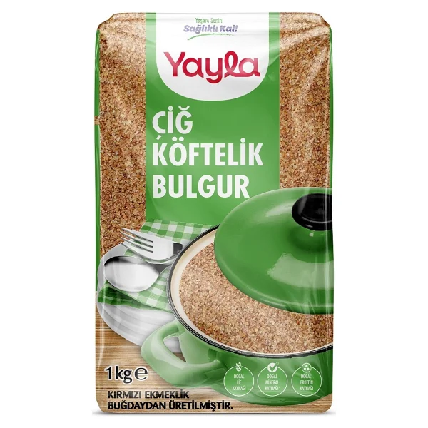 Yayla Çiğ Köftelik Bulgur 1 kg - Görsel 2