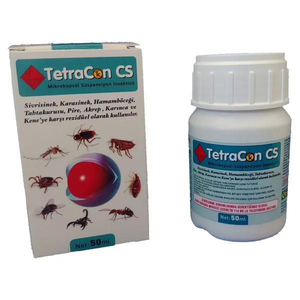 KULSAN Tetracon Cs Konsantre Genel Haşere Böcek Ilacı 50 ml - Görsel 2
