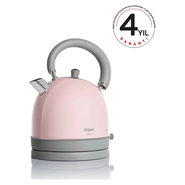 Arzum AR3048 Estilo 2200 W 1.8 lt Çelik Kettle - Görsel 2