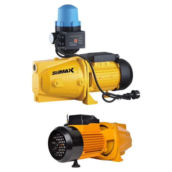 Stilmax SJET150 Çift Çarklı Otomatik Sistem Paket Hidrofor Su Pompası Metal Dişli Bakır Sargı 1.5 Hp 1100 W - Siyah - 24 lt - Görsel 3