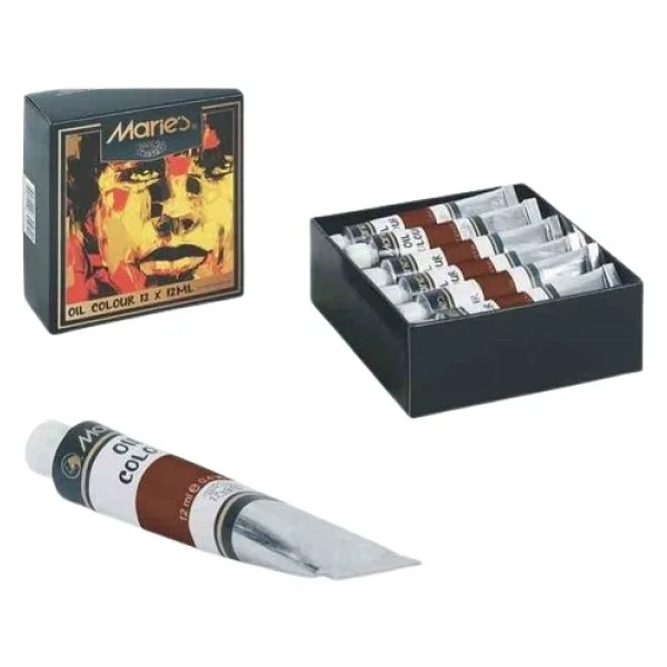 Maries Yağlı Boya 12Ml 684 Burnt Sienna 1 Adet - Görsel 2